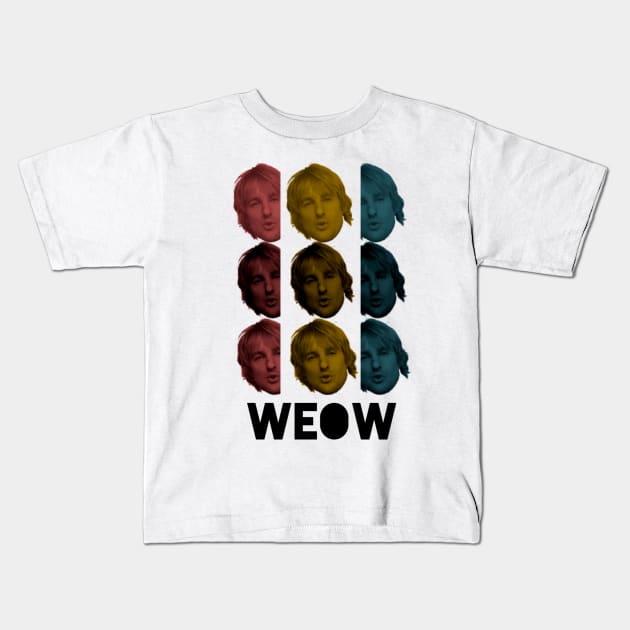 AndyWeowhol Kids T-Shirt by DonkBoy